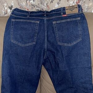 Wrangler Men's Dark Blue Relaxed Jeans